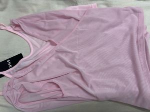 Pink Sheer Cover Up - New with Tag