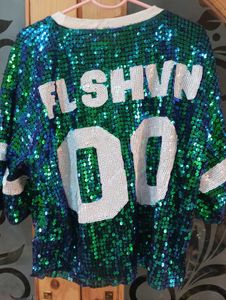 Sequin Coca-Cola Top