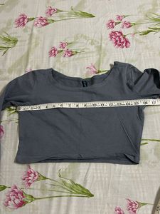 Full Sleeve Crop Top