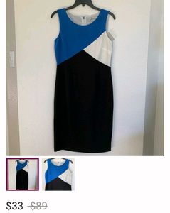 FOREVER 21 Color Block Mini Dress