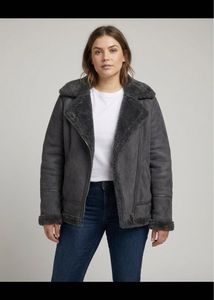 Stylish Gray Biker Jacket