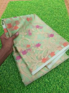 Floral Organza Saree
