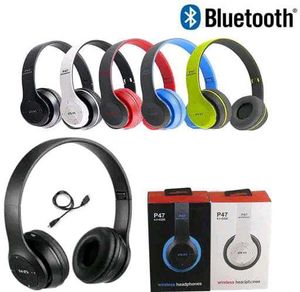 P47 Wireless Bluetooth Headphones - New