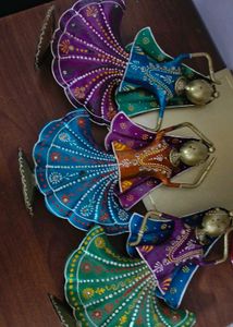 Kraftskala Colorful Indian Dancer Figurine