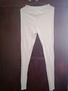 Unused White Legging