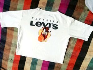 CROP T-SHIRT....🤍✨