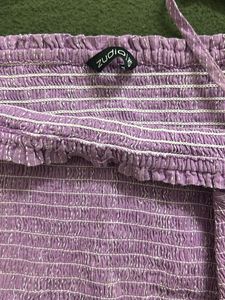 Cute Purple Sleeveless Top