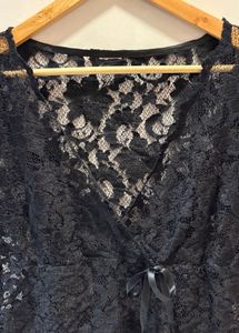 Beautiful Black Lace Top