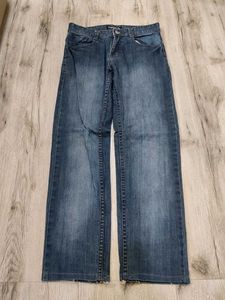 Sc9273 Blue Coin Jeans Waist 26