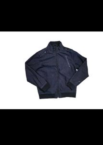 Navy Blue Denim Jacket