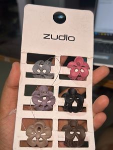 Flower Hair Claw Clips