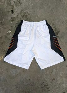 Nike Dry Fit Athletic Shorts - White &amp; Black