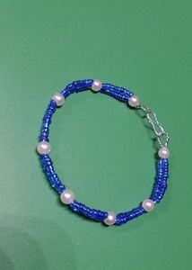 COMBO OF HANDMADE PENDENT AND BRACELET 🔵