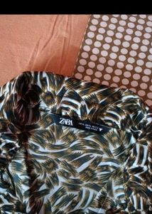 Zara Leopard Print Shirt For Women
