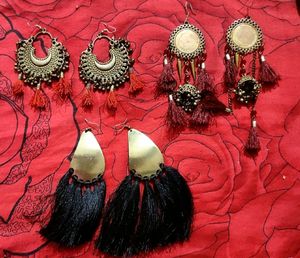 2 Jewellery Set Or 3 Earrings Pairs