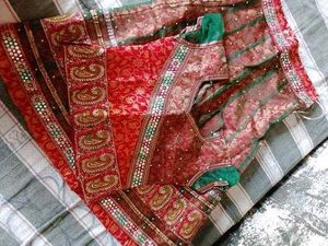 Bridal Lehenga Choli Set (11 Ya 12 Year)
