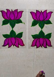 Beautiful ready Rangoli Art