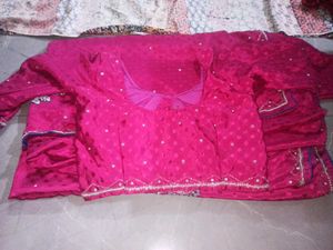 Pink Saree