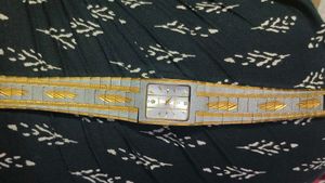 22k electro gold plated FITRON WATCH