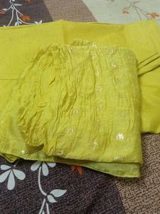 Embroidered Kurti Set With Dupatta