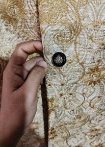 Cream Long Jodhpuri