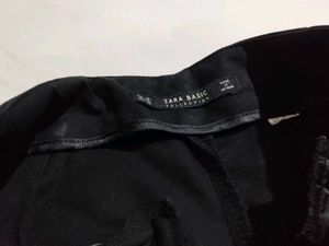 Zara Women Shorts (Black)