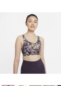 Nike Womens Dri-FIT Swoosh Femme Medium-Support Pa