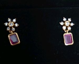 Avon Brand New Branded Ruby Necklace Set