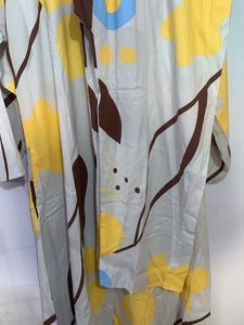 Patterned cord set  new dress soft reyon material