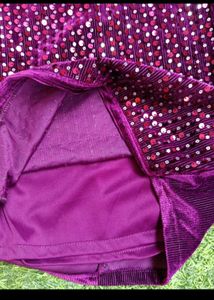 Purple Party Dress