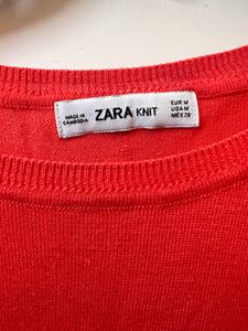Zara&#39;s Thin Orange Sweater
