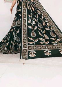New Kantha Embroidery Saree with blouse piece