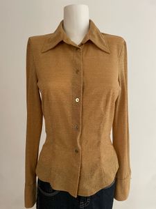 Vintage Style Fitted Shirt