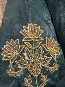 Bottle Hand Worked Kurta Set