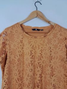 Fig Floral Embossed Top(Women&#39;s)