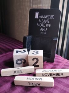 Wooden Calendar