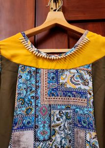 Unique Bohemian Patchwork Dress