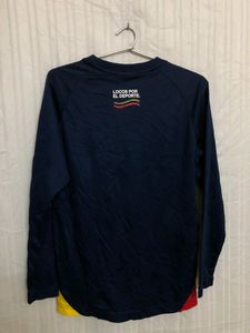 Kelme Blue Long Sleeve T Shirt
