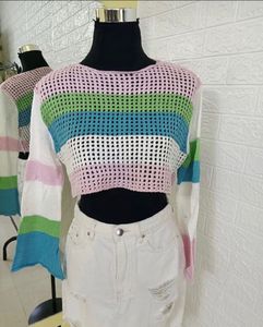 Crosio Oversized Bell Sleeves Top