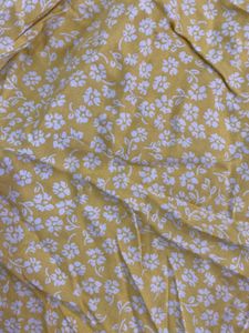 H&amp;M yellow floral dress