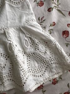 Embroidered Crop Top