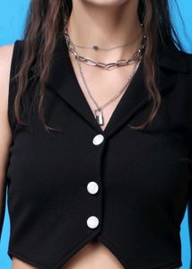 Styling Black V Neck Top