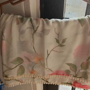 Floral Print Saree