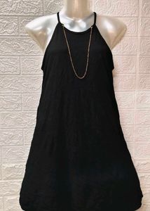 Black Spaghetti Tank Top