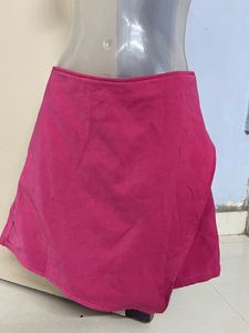 Newme Branded Wrapup Mini Skirt