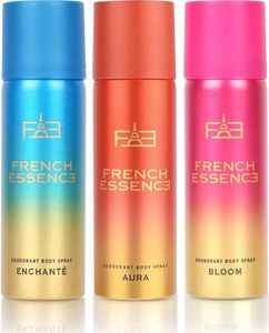 FRENCH ESSENCE Combi Pack of Bloom,Aura and Enchan