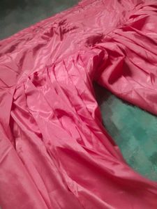 New Pink Satin Salwar Only 1 Time Used