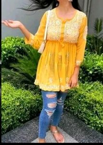Like New Kurti Attached Pant