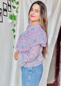 Casual Floral Top