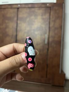 Set Of 6 Heart Printed Saree Pins